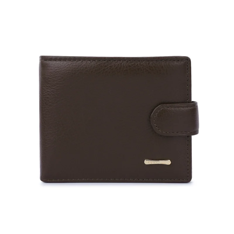 Men's Leather Wallet Multifunctional Short - Image 9