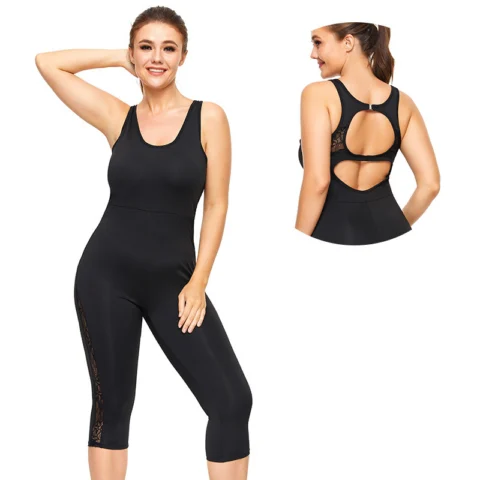 Women's Fitness Yoga Suit Aerial Yoga Suit Tight And Thin Bodysuit