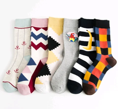 Unisex socks personality couple socks  cotton stockings