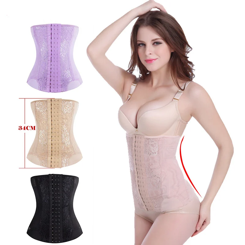 Women's Waist Trainer Shapers Corset Shapewear Slimming Belt Modeling Strap