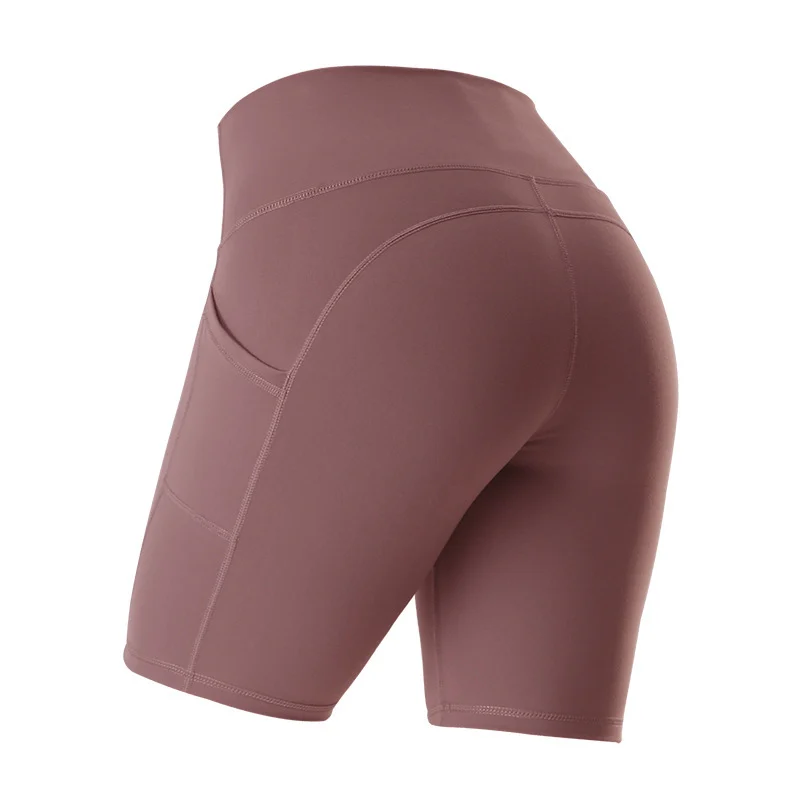 High Waist Fitness Gym Workout Leggings With Pockets Athletic Yoga Pants Slim Hips Lifting Pants - Image 8