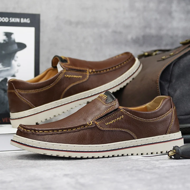 Foreign Trade Springsummer Loafers Plus-size Moccasins