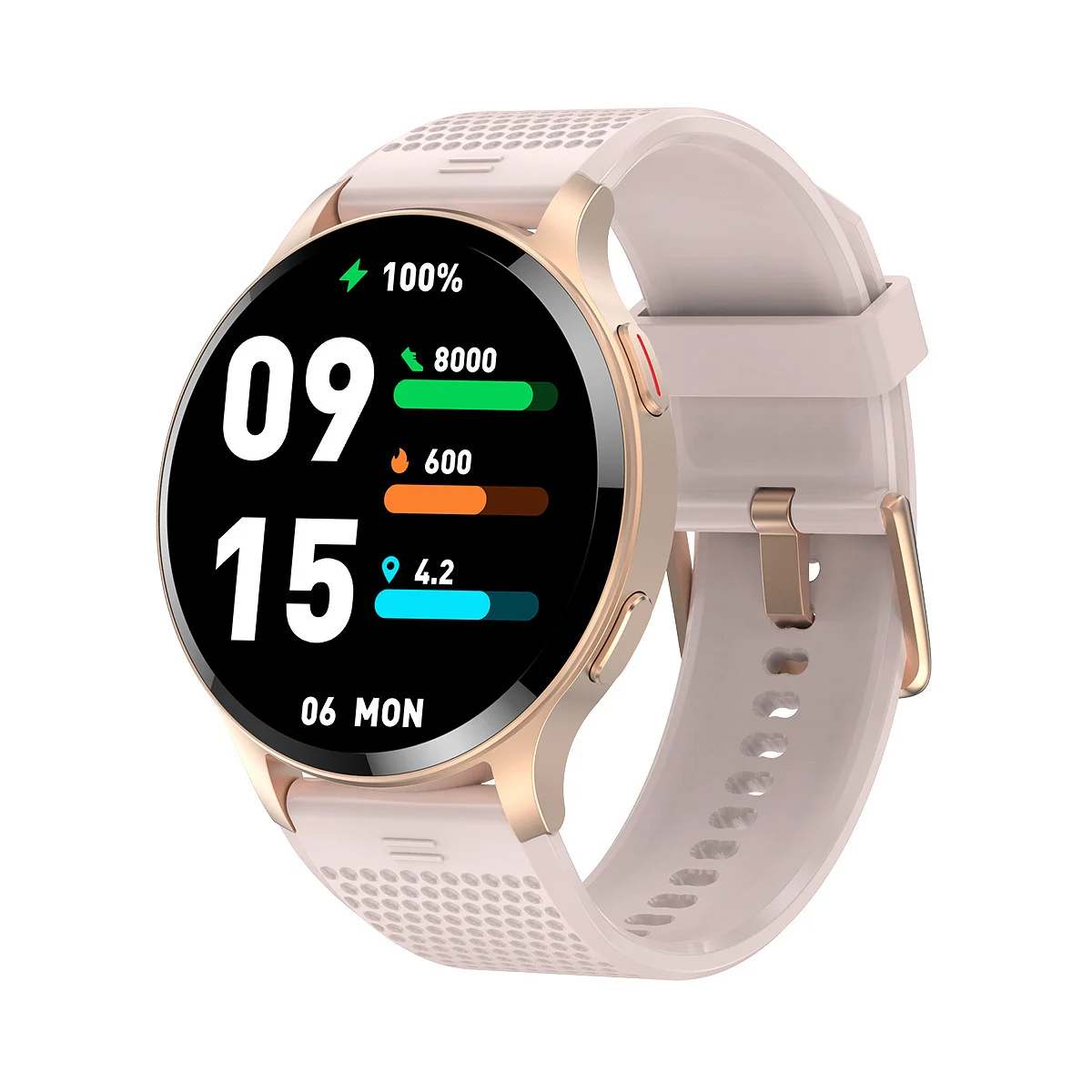 Unisex Bluetooth Calling Heart Rate Blood Oxygen Sleep LW77 Smart Watch - Image 8