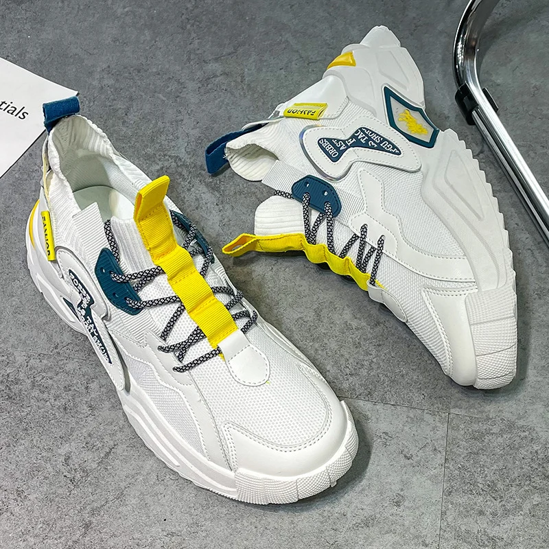 Men's Sneakers, Breathable Mesh Shoes - Image 3