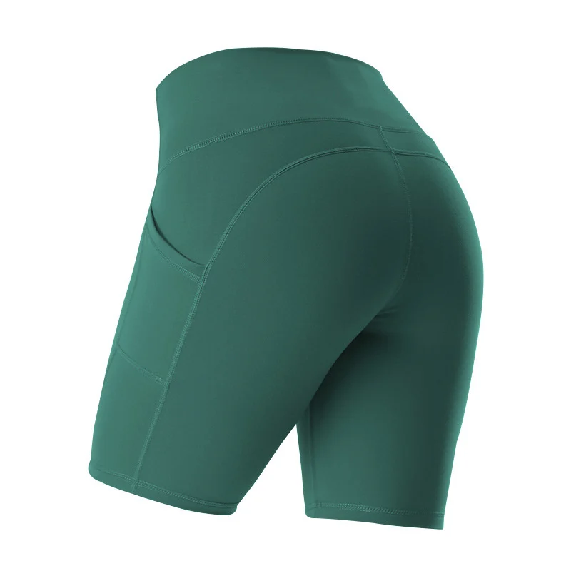 High Waist Fitness Gym Workout Leggings With Pockets Athletic Yoga Pants Slim Hips Lifting Pants - Image 9