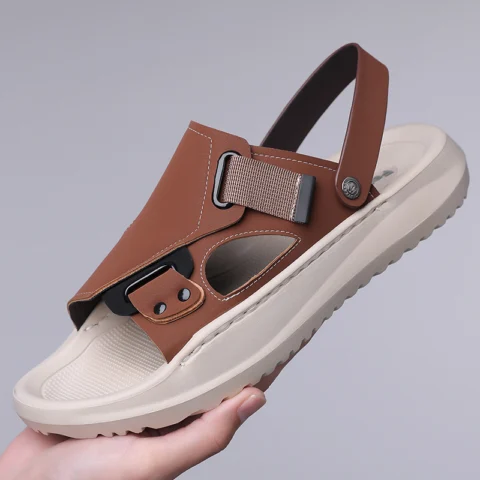 Men's Extra-large Size Sandals Summer New Arrival Soft-soled And Casual