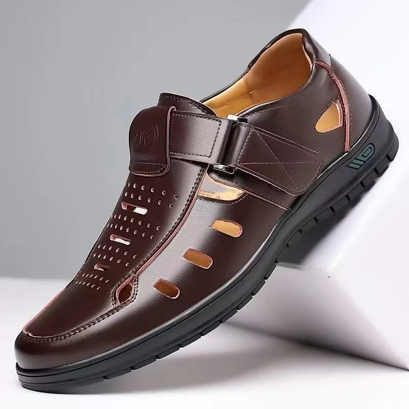 Men's Casual Breathable Summer Hollow Sandals - Image 4