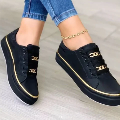 Women's Shoes Thick Bottom Loafers For Walking Sports Shoes