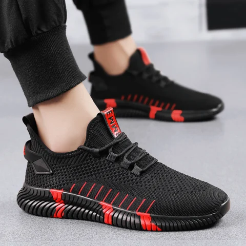 Men's Sneakers Breathable Lightweight Running Shoes