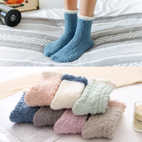 Women's Thermal Fluffy Socks Autumn Winter Warm Socks