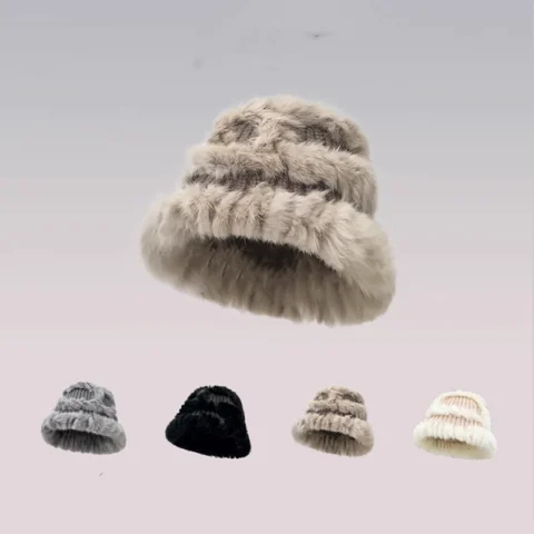 Women's Rabbit Fur Hat Women's Fur Autumn And Winter Style