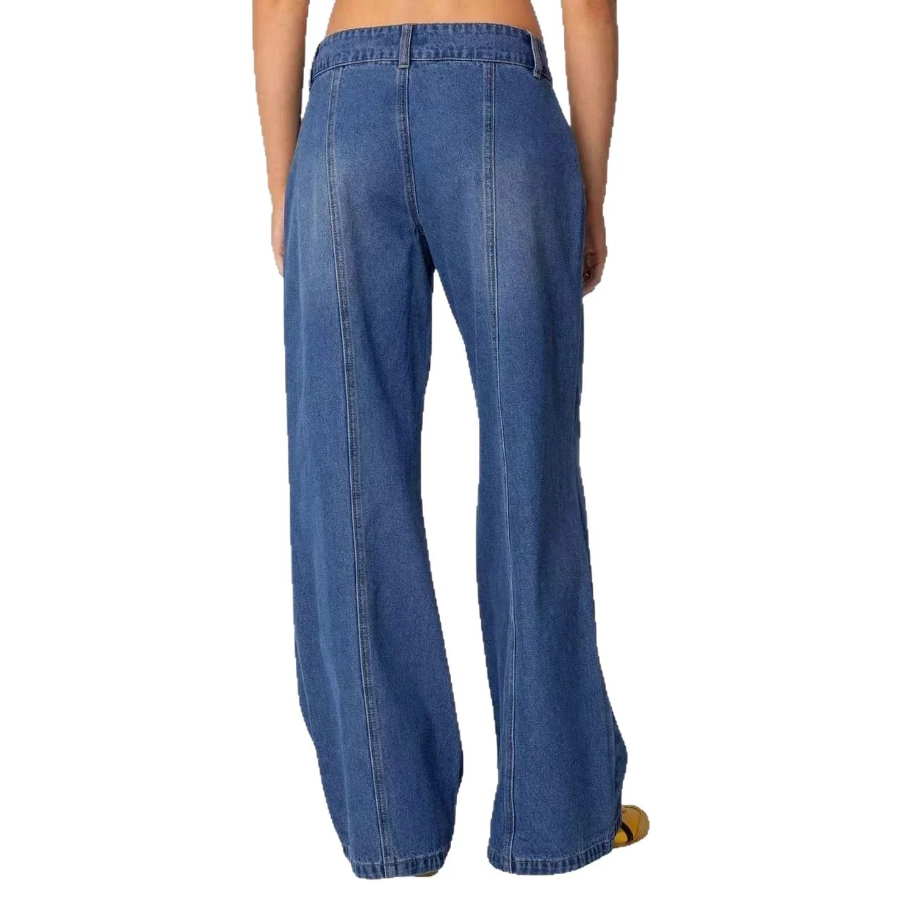 SC Women's Loose Wide-Leg Washed Jeans - Comfortable And Stylish Casual Jeans - Image 5