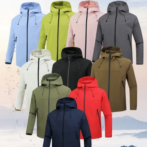 Outdoor Couple Jackets Breathable Waterproof Mountaineering Couple Mountaineering Suits