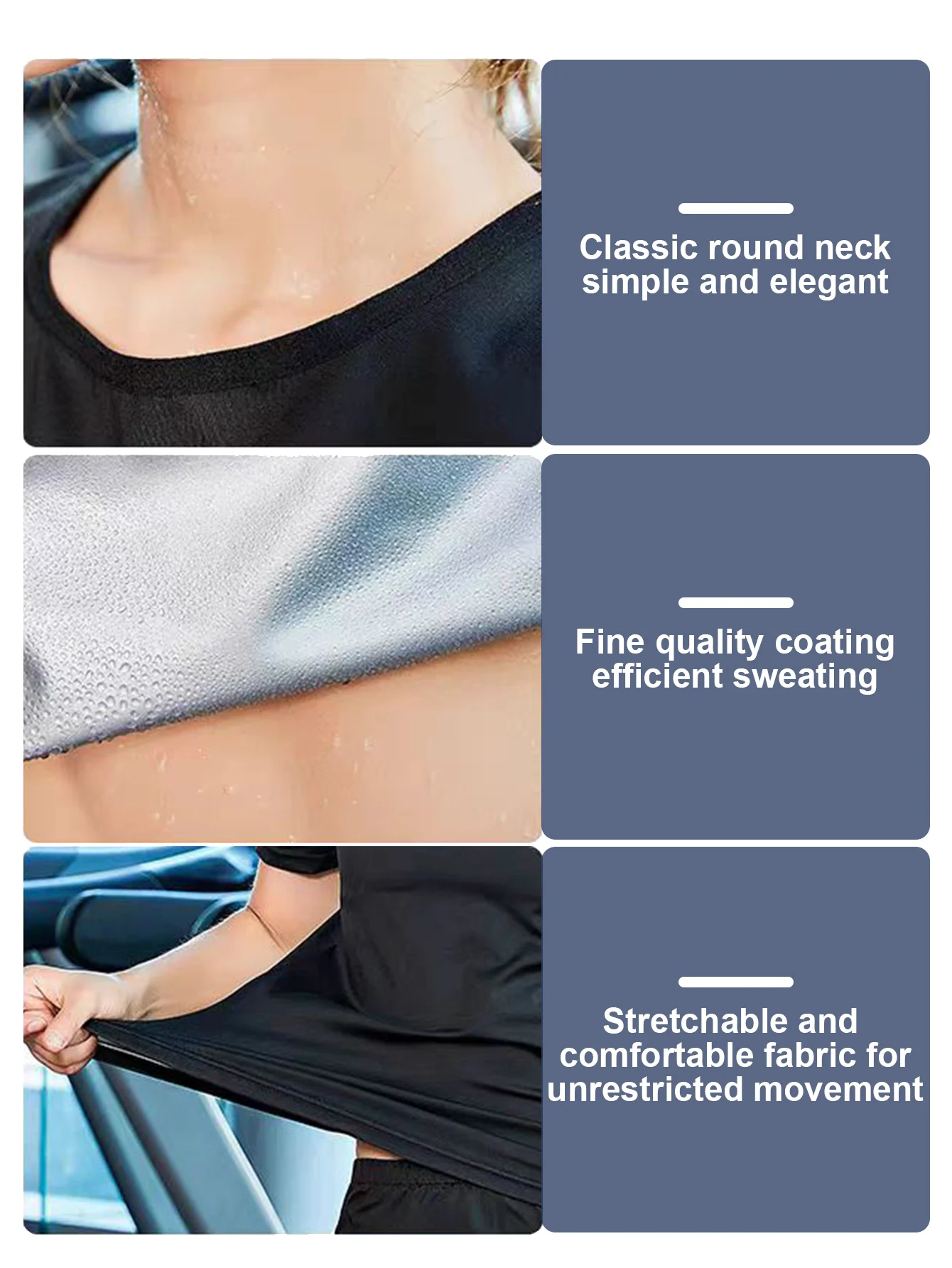 Women's Sauna Sweat Suit Shapewear Top Trainer Workout Body Shaper Sweatsuit Long Sleeve Shirt - Image 5