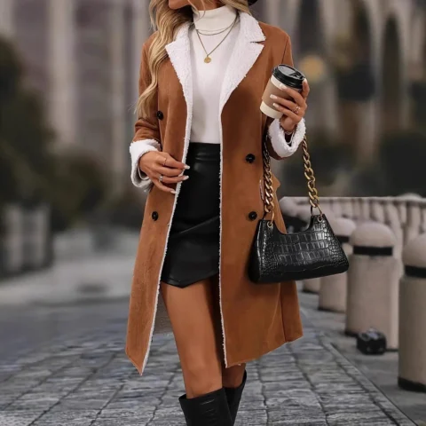 New Winter Plush Coat For Women