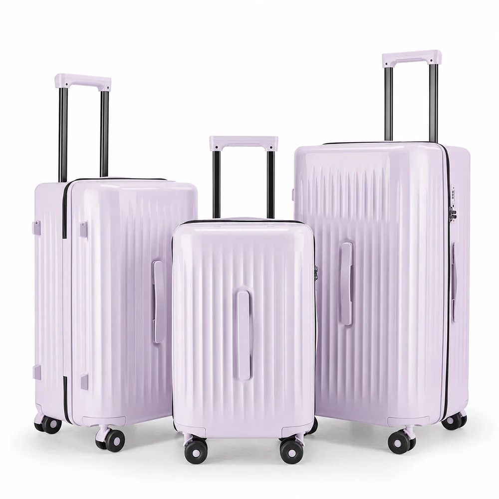 Unisex 3-Piece Travel Luggage Set – Pressure-Resistant Suitcases with Lock - Image 5