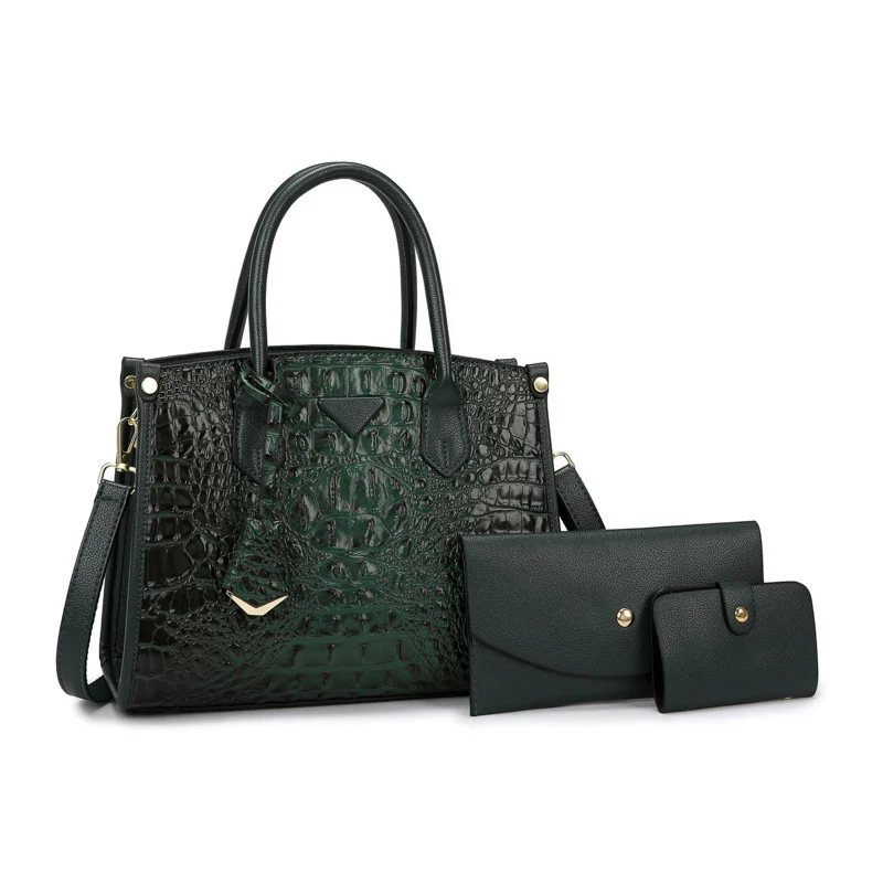 Vintage Crossbody Statement Handbag Set For Women - Image 4