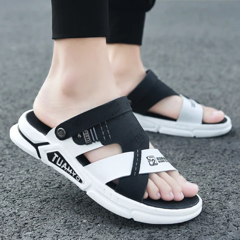 Men's Waterproof Leather Sandals