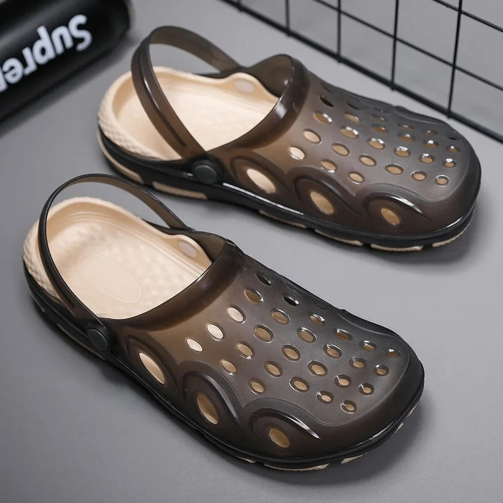 Men's Baotou Sandals Outdoor Wear Half Drag Beach Shoes - Image 3