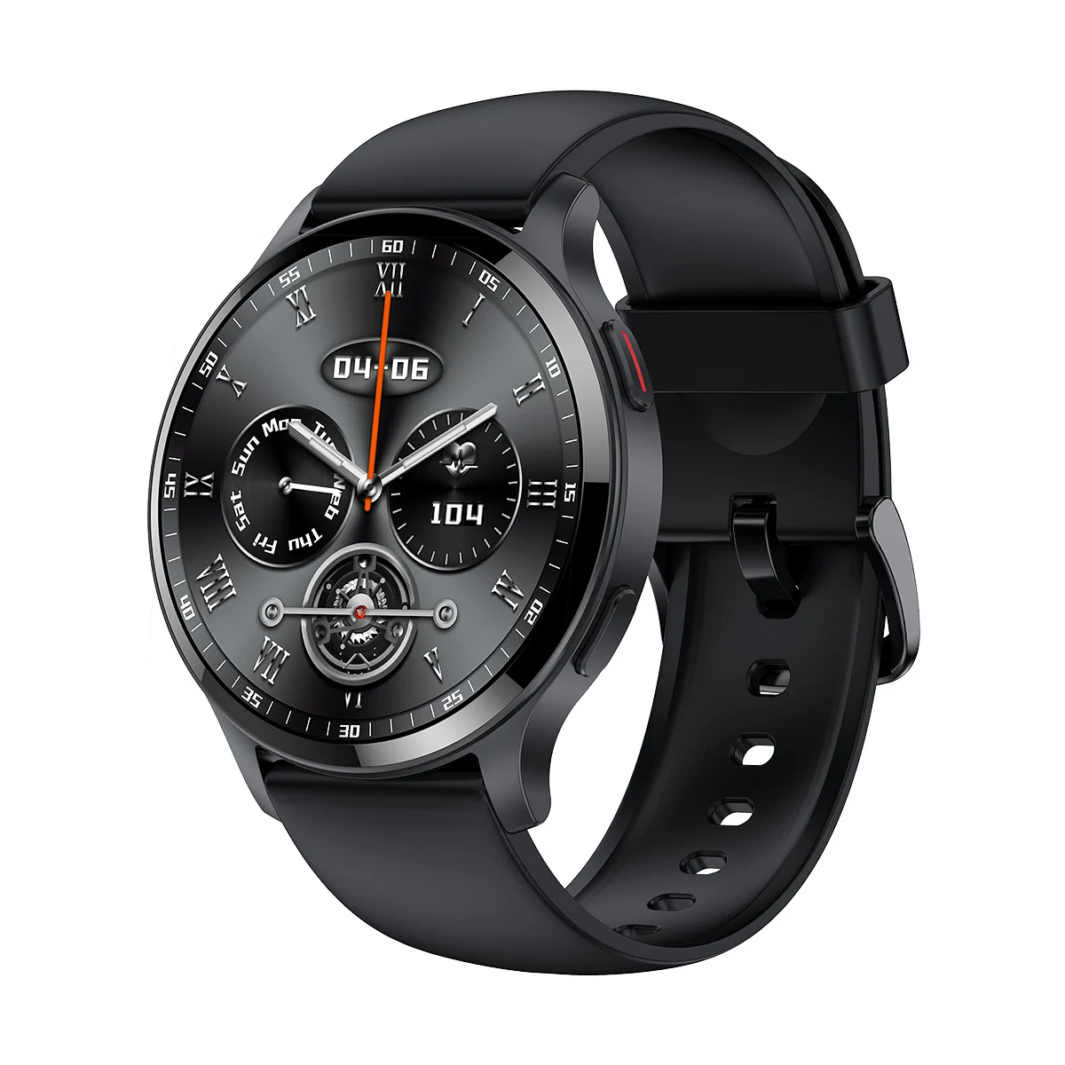 Unisex Bluetooth Calling Heart Rate Blood Oxygen Sleep LW77 Smart Watch - Image 4