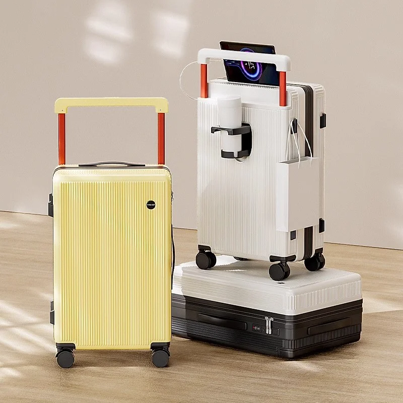 Unisex Durable And Wear-resistant Travel Suitcase With A Telescopic Handle - Image 2