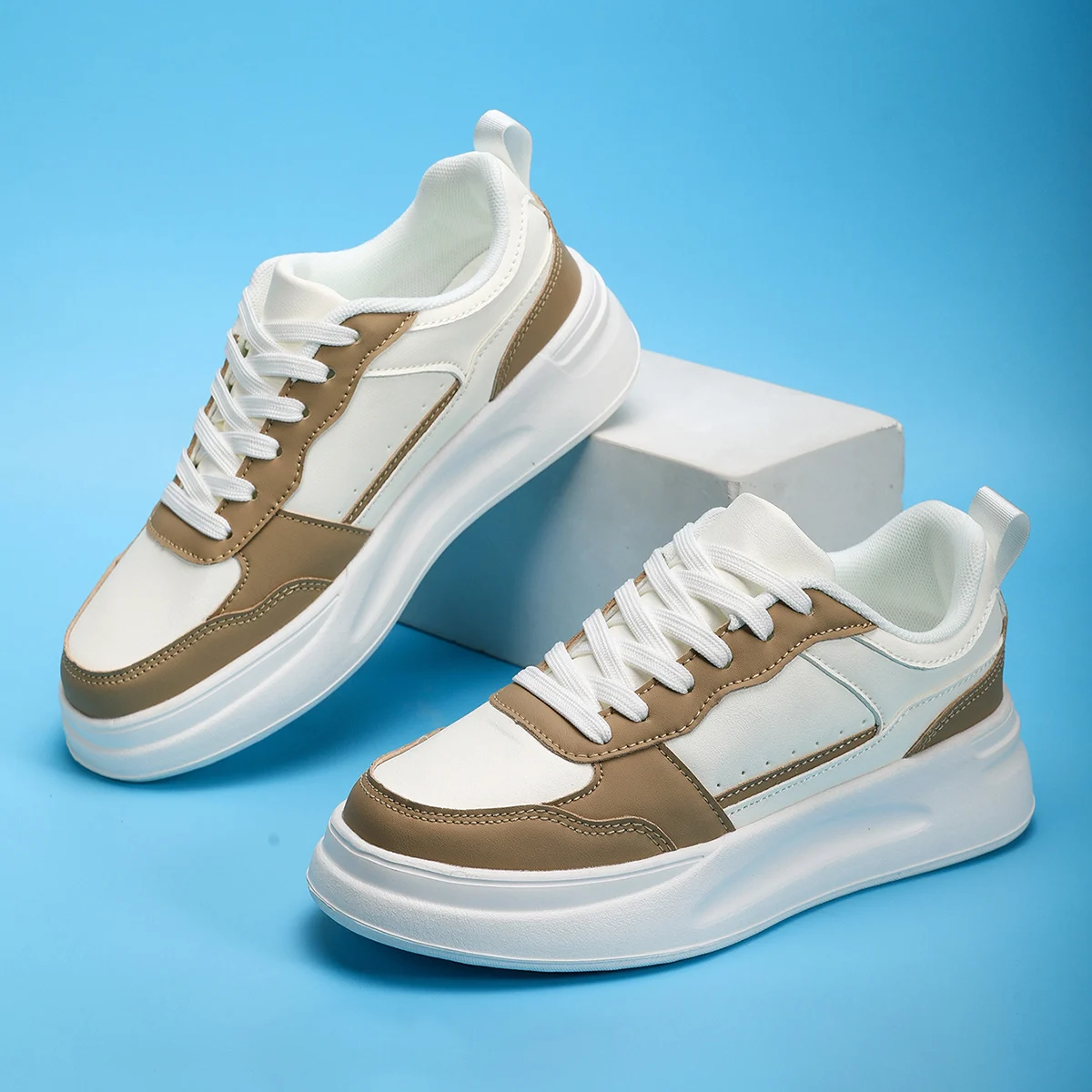 Women's Platform Casual Shoes Outer Wear Height Increasing Shoes