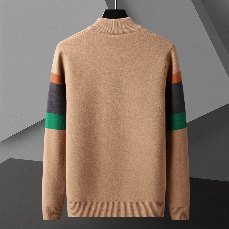 Mens Knitted Cardigan Sweater Jacket For Spring And Autumn Coats - Image 4