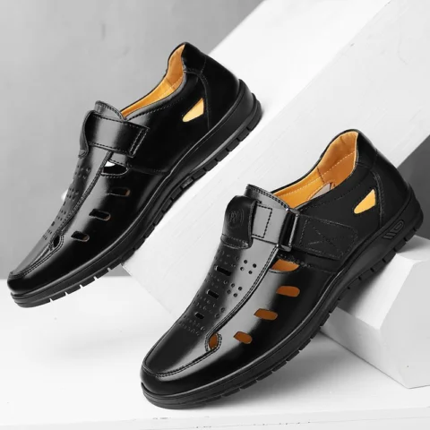 Men's Casual Breathable Summer Hollow Sandals