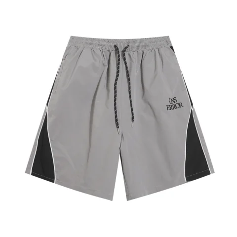 Contrast Color Stitching Casual Sports Shorts Men