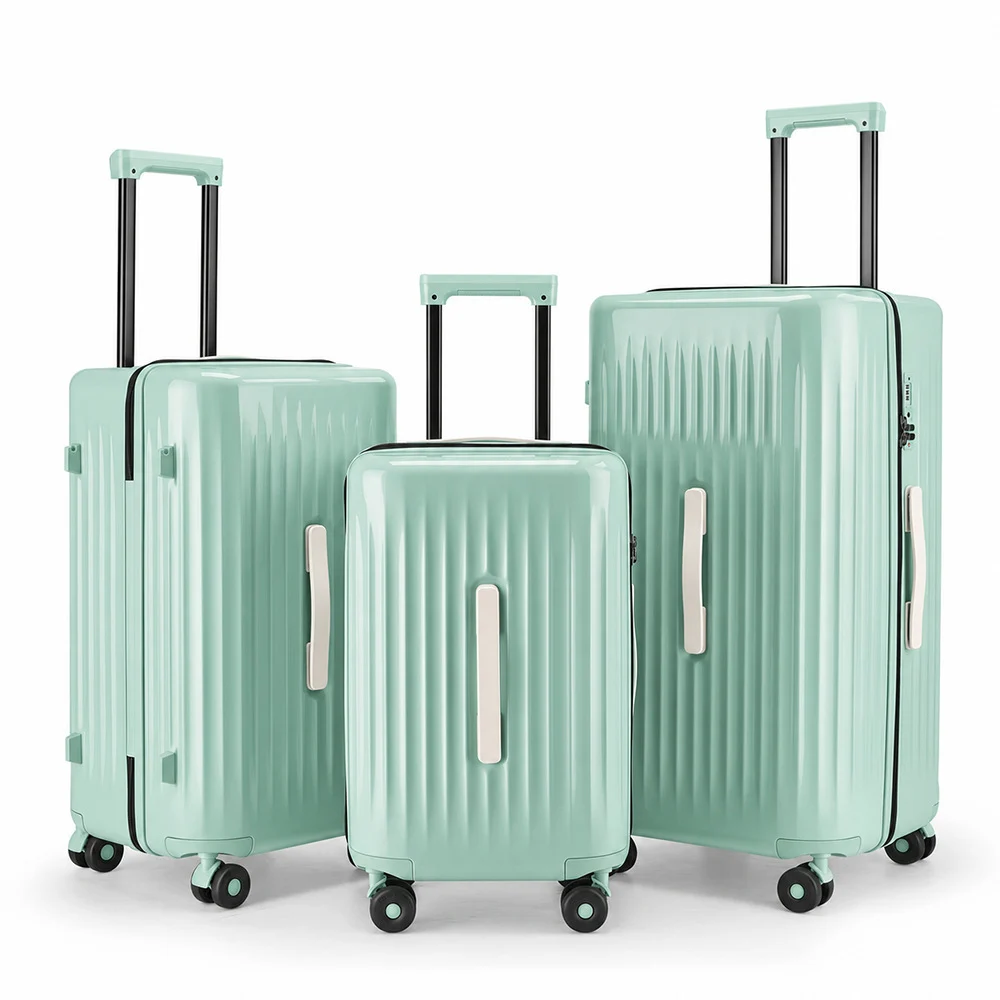 Unisex 3-Piece Travel Luggage Set – Pressure-Resistant Suitcases with Lock - Image 8