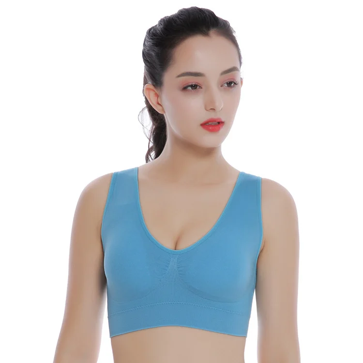 Women's Plus Size Bras Seamless Bra With Pads Big Size 5XL 6XL Bralette Push Up Brassiere Bra Vest - Image 4