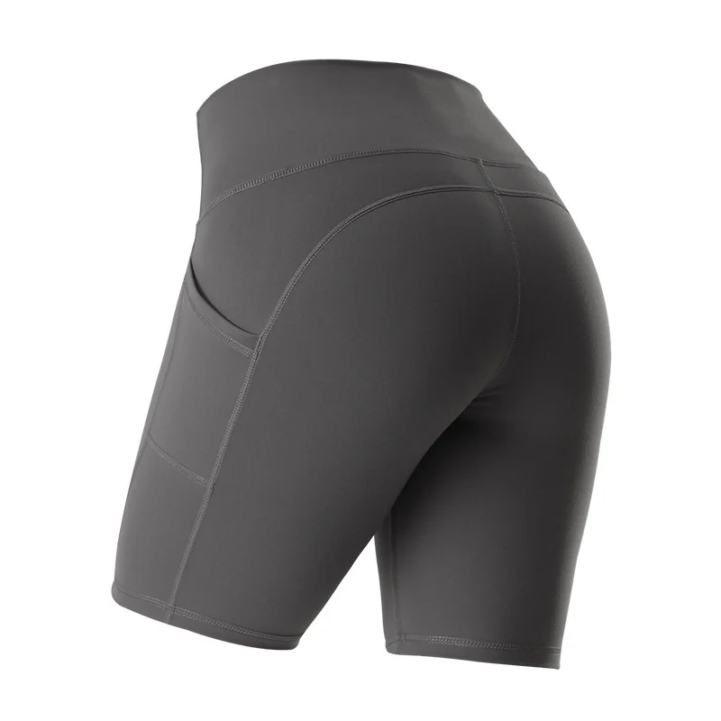 High Waist Fitness Gym Workout Leggings With Pockets Athletic Yoga Pants Slim Hips Lifting Pants - Image 5