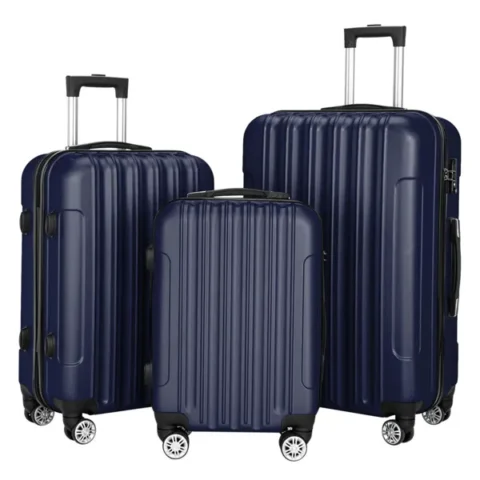 Unisex 3-in-1 Multifunctional Luggage Set – Large Capacity Travel Suitcases
