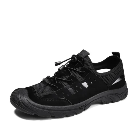 Men's Summer Wear Non-slip Beach Wading Sports Sandals Casual Baotou Hole Shoes