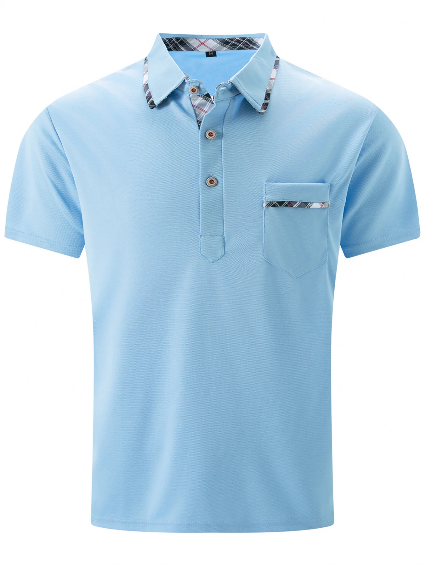 Men's Classic Lapel Polo T-Shirt - imagine 2