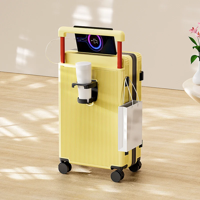 Unisex Durable And Wear-resistant Travel Suitcase With A Telescopic Handle - Image 6