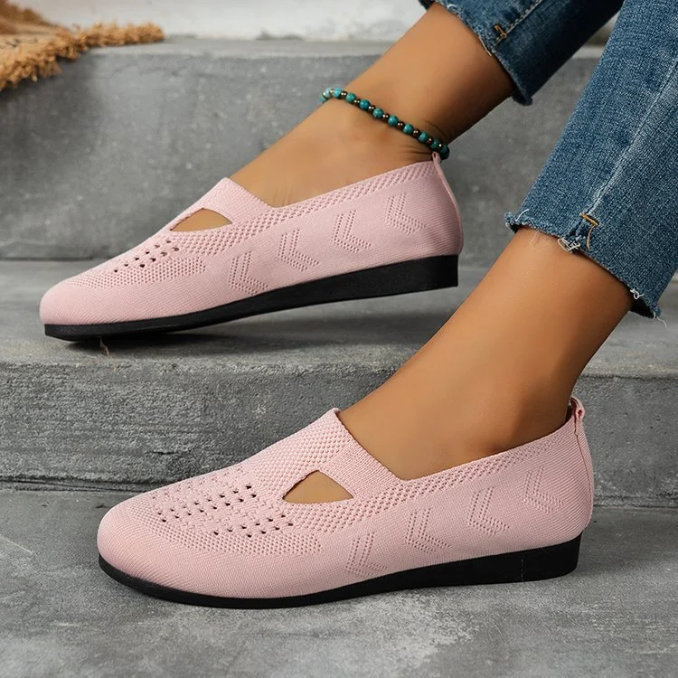 Women Flats Shoes Breathable Mesh Shoes Summer Light Loafers - imagine 4