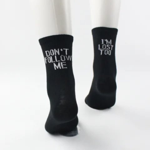 Unisex Casual  Socks In Tube Socks
