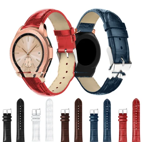 Women's Pattern Watch Strap Flat Mouth