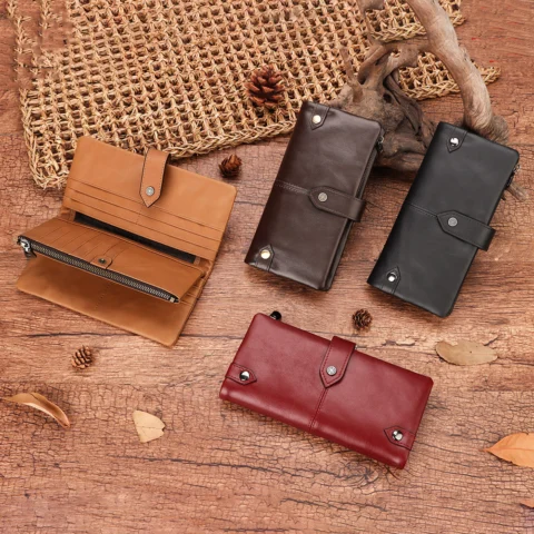 Unisex Fashion Personality Leather Wallet