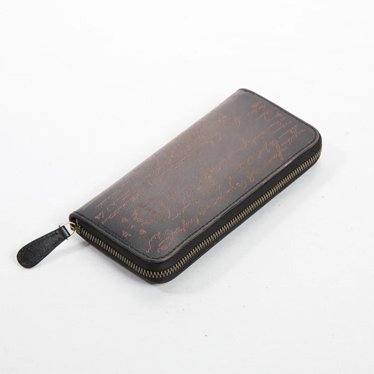 Men's Handmade Retro Cowhide Wallet - imagine 4