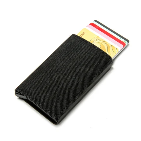 Women's Anti-theft Credit Card Holder Anti-magnetic Wallet Card Holder Metal Card Holder