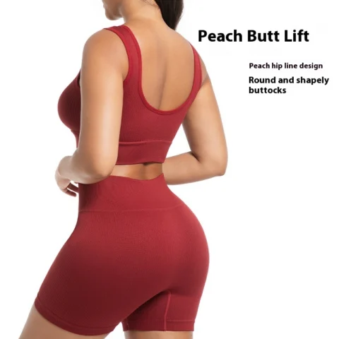Women's High Top Sports Yoga Suit