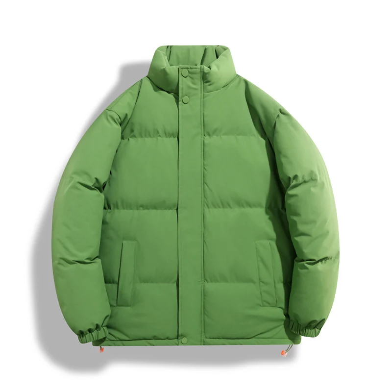Solid-color Womens Windproof And Warm Jacket - Image 6